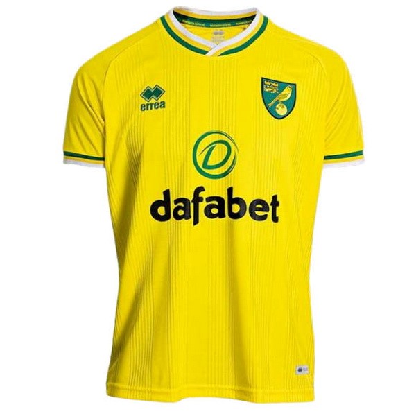 Tailandia Camiseta Norwich City Primera equipo 2020-21 Amarillo